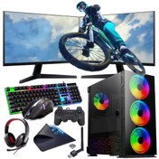 Resim I5 11400F 16GB 120GB SSD 1TB HDD 6GB GTX1660S Çift 24" Monitörlü (Gaming SET) Rogame