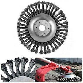 Resim 3M Motorlu Tırpan Kıyı Temizleme Çelik Fırça Başlık 