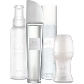 Resim Avon Pur Blanca Parfüm Vücut Spreyi Sprey Deodorant Ve Roll-on Seti 