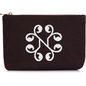 Resim Nefes Clutch Kahve - Kahve / S 