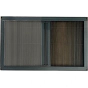 Resim Kamataş Siper Antrasit Alüminyum Yatay Karavan Sineklik ve Perde Istediğin Ölçüde (Max. 100X60) 