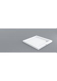 Resim Shower 100X100 Kare Flat Duş Teknesi 
