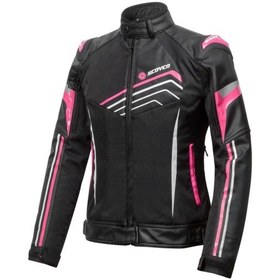 Resim Motosiklet Montu 4 Mevsim Maxdura 600-d Dayanıklı Kumaş Ve Deri Women Motor Mont 