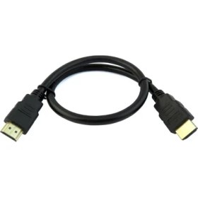 Resim BK Teknoloji 50 cm 24K Gold Plated Full HD 4K*2K Kısa HDMI Kablo 