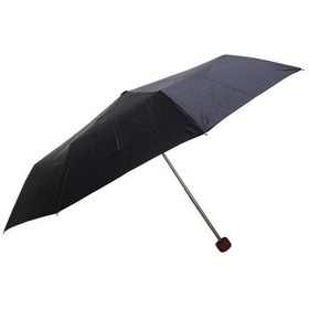 Resim Baginn April Lüx Şemsiye Süper Mini Kare Çizgili Füme 001 