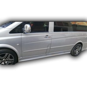 Resim Mercedes Viano 2010 - 2014 Uyumlu Marşpiyel Boyasız 