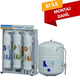 Resim Pera Water star Alkali-Mineral-Detox 8 Aaşamalı açık Kasa pompasız Su Arıtma Cihazı 