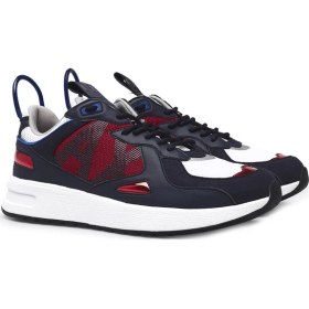 Resim Armani Exchange Erkek Lacivert-Kırmızı Sneaker 