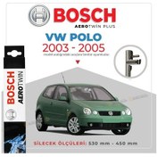 Resim Volkswagen Polo Muz Silecek Takımı 2003-2005 Bosch Aerotwin 