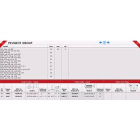 Resim Güneş Sibop Gaydı G0927 G0271 In 4 Ex 4 P306 P406 1.6 1.9-8v KNO-GÜNEŞ-G0927-0271 