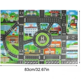 Resim Askımo Çocuk Oyun Matı (Mutlu Şehir Hayatı) 