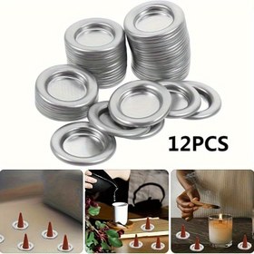 Resim 12 Parça Kule Tütsü Tutucu Seti - Metal Tütsü Konisi Standı, Ev Kokusu için Dekoratif ve Dayanıklı Tütsü Konileri İçin Mükemmel 