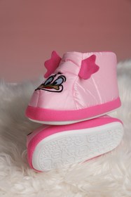 Resim Oksit Karakter Nakışlı Kaydırmaz Taban Termal Isı Kreş Ev Okul Ayakkabısı Bebek Çocuk Panduf Ev Botu 