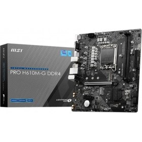 Resim MSI Pro H610M-G Ddr4 3200MHZ Matx 1700 