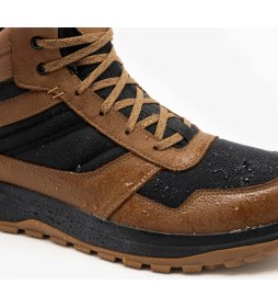 Resim Decathlon Quechua Erkek Outdoor Kar Botu - Deri - Kahverengi - NH500 