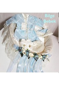 Resim Ponpon Baby Erkek Bebek Şehzade Mevlüt Seti Turkuaz 