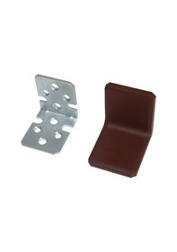 Resim Plastik Kapaklı Metal Gönye Kahve 35x40x40 4 Adet Pk001ay00481 Renkli 