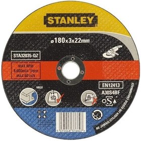Resim Stanley Sta32035 180x3x22.2 Mm Metal Kesme Taşı 