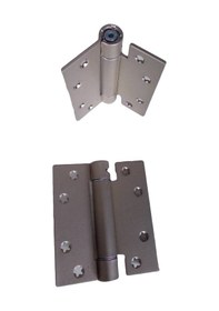 Resim Tek Yönlü Yaylı Menteşe Saten Renk - 100 90 2,5mm - 1 Çift 