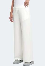 Resim Slazenger VERNA I Kadın Cepli Bol Paça Ekru Eşofman Altı 