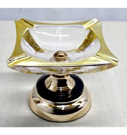Resim Uravas Store Metal Ayaklı Cam Küllük ALK4879 