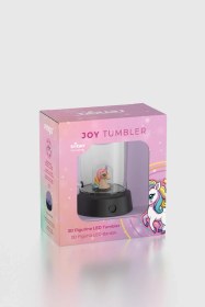 Resim Renga Joy Unicorn Figürlü 250 Ml Kulplu Pembe Led Işıklı Tritan Bardak 222061 Pembe 
