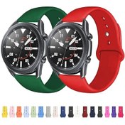 Resim Huawei Watch 3 / 3 Pro Kordon Silikon Spor Kordon 