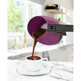 Resim Kiwi Kcm 7510 Türk Kahvesi Makinesi Mor 330 ml Kapasite 