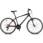 Resim Kron Tx 75 - 28INÇ Trekking Lady - 17 - 21 Vites - Mekanik Disk Fren - Siyah-Füme/kırmızı 