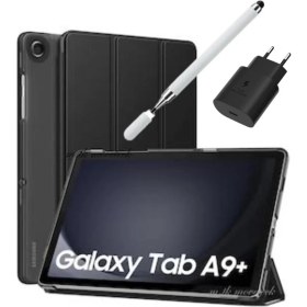 Resim Galaxy Tab A9 Plus 8gb 128GB Blue +Kalem+Kılıf+Şarj Başlık (Samsung Türkiye Garatili) 