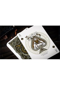 Resim Twpcc The Keys Of Solomon Golden Grimoire Premium Oyun Kağıdı Limited Edition Koleksiyonluk İskambil Kartları 