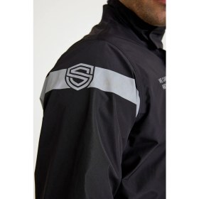 Resim Scudo Peru Siyah Üst Motosiklet Yağmurluğu 