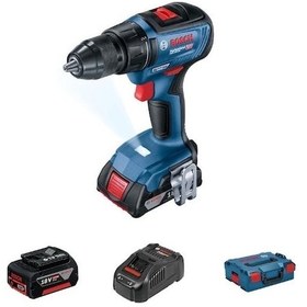 Resim Bosch Professional GSR 18V-50 5.0 Ah Çift Akülü Vidalama Makinesi - 06019H5001 