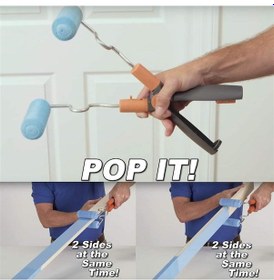 Resim Nano Süngerli Damlatmaz Mobilya Ve Duvar Boyama Rulosu Hem Köşe Hem Düz Zemin 4741 