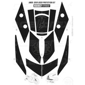 Resim Yamaha Xmax 250 Tank Pad Full Set 12 Parça Siyah 2018-2023 