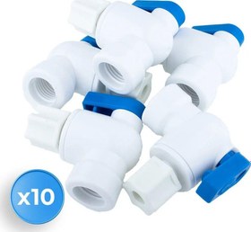 Resim Su Arıtma Cihazı Depo Tankı Musluğu 10 Adet 
