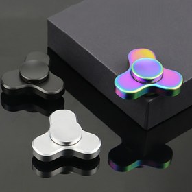 Resim 1 Adet Premium Alüminyum Alaşımlı Parmak Ucu Jiroskop - Çeşitli Renklerde Döner Oyuncak, Dayanıklı & Yenilikçi EDC Gadget, Doğum Günü, Noel, Cadılar Bayramı Hediyeleri için İdeal, Jiroskop Döner Oyuncak 