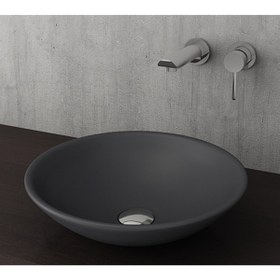 Resim Bocchi Çanak Lavabo Antrasit 40 cm 1120-020-0125 