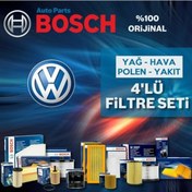 Resim Vw Polo 1.4 Tdi Bosch Filtre Bakım Seti 2001-2005 Amf-Bay (495584801) 