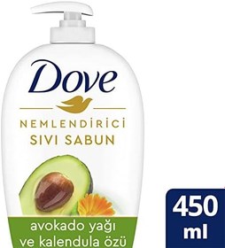 Resim Dove Sıvı Sabun, Avokado Yağı ve Kalendula Özlü 450 ml 