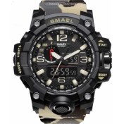 Resim SMAEL S1545 Kamuflaj Haki Erkek Kol Saati 