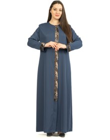 Resim derin store Kadın Nakış Detaylı, Dubai Modern Maxi Ferace 