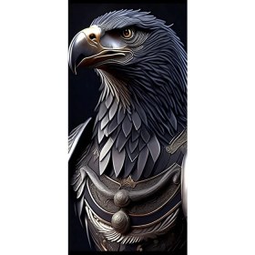 Resim Aydın Garage Ghost-Rider Kapı Direk Kaplama Folyosu Baskılı Sticker Sağ-Sol 2 Adet 22*50 cm 