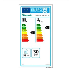 Resim Baymak Lunatec 35 Kw Tam Yoğuşmalı Kombi 