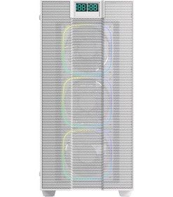 Resim Bitfenix It200 750w 80+ Bronze Atx 3.1 Tempered Glass Frgb Beyaz Atx Mid Tower Kasa 