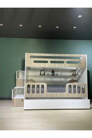 Resim SELES Ranza Yavrulu Odası 3 Kişilik Ranza 