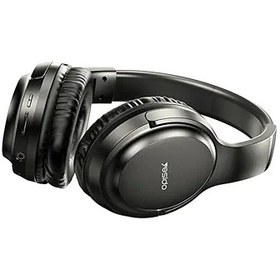 Resim Coverzone Yesido EP04 BT 5.3 Ergonomik Tasarım Kafaüstü Bluetooth Kulaklık 250mAh Pil Kapasitesi Kulaküstü Kablosuz Headset Siyah (EP04) 