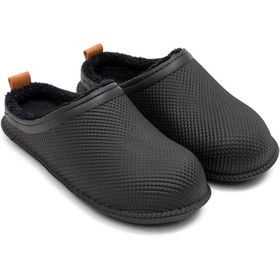 Resim Gezer 12464 Eva İçi Kürklü Islak Zemin Erkek Kışlık Ev Bahçe Sokak İş Terliği 