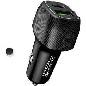 Resim 6a 48watt 1 X Usb-a 1 X Usb-c Şarj Başlığı Araç İçi Şarj Ac85 