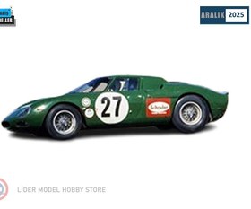 Resim 1:18 1966 Ferrari 250 LM No27 24h Daytona Piper Attwood Longnose 